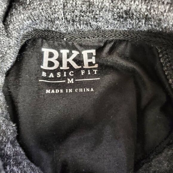BKE Basic Fit Men's Gray Pullover Hoodie Sweatshirt Size Medium - Picture 6 of 8